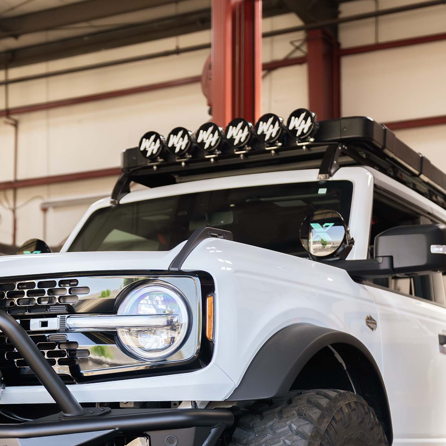 BadAss Tents Hard Top Roof Rack - 2021-26 Ford Bronco 4-Door